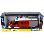 Bruder hasičské auto MB Sprinter se žebříkem stříkající vodu se světlem a zvukem – Sleviste.cz