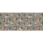 Sanem Plastik 1334 PVC ubrus Florista Vánoční Santa 120x140 cm červená 120x140 cm – Zboží Mobilmania