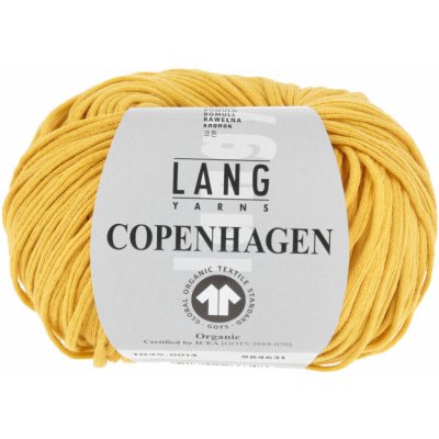 Lang Yarns Copenhagen (Gots) 0014 Yellow