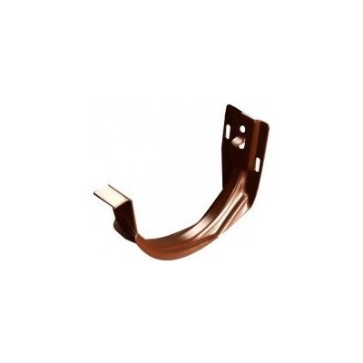 Evromat Žlabový hák ČELNÍ 250 mm hnědý – Sleviste.cz