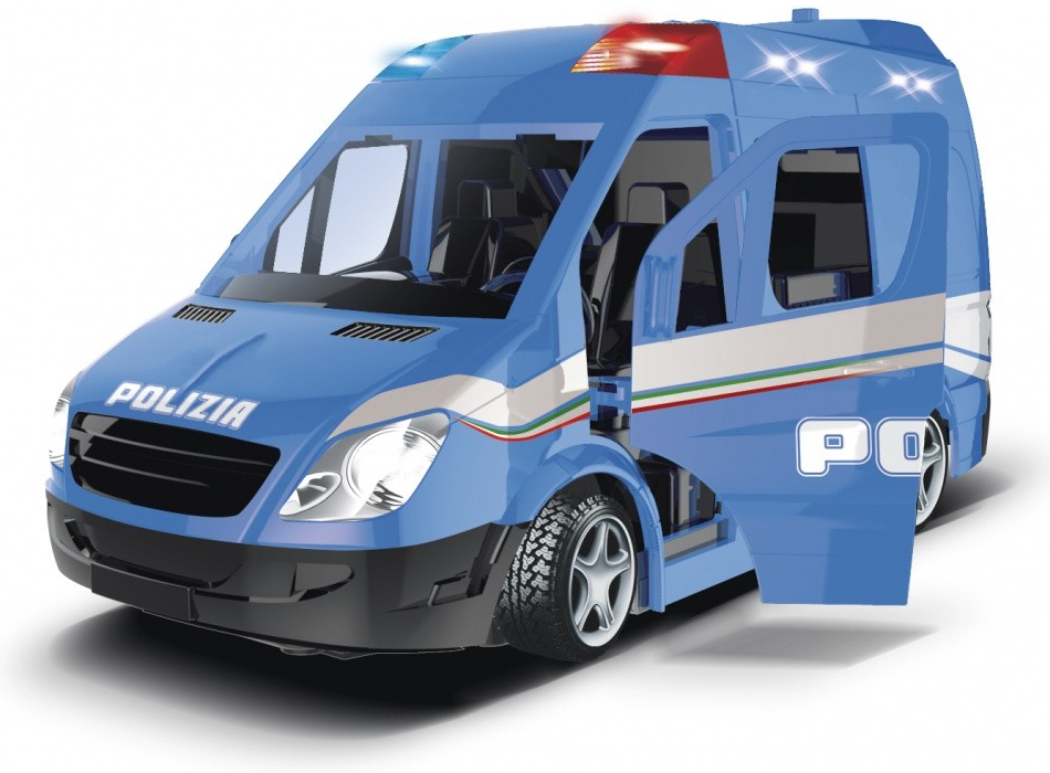 RE.EL Toys RC auto mobilní policejní jednotka Polizia 27MHz RTR 1:20