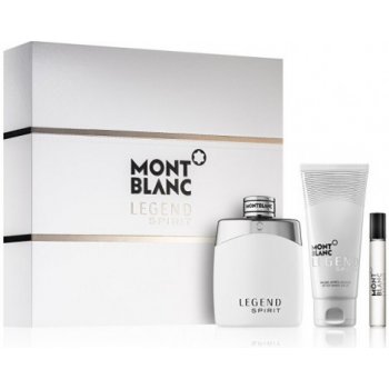 Mont Blanc Legend Spirit EDT 100 ml + sprchový gel 100 ml + balzám po holení 100 ml dárková sada