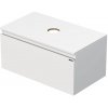 Koupelnový nábytek Emmy Design MATY DESK 90 cm bílá mat se jednou zásuvkou pro UM na desku (A3416)