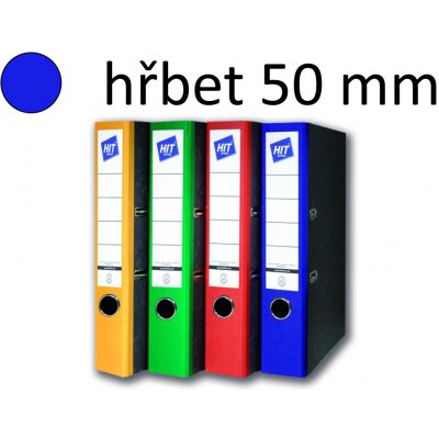 Hit Office pořadač pákový KV5R A4 50 mm modrý – Zboží Živě