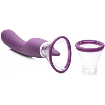 Lickgasm Lickgasm 8X Licking and Sucking Vibrator Purple