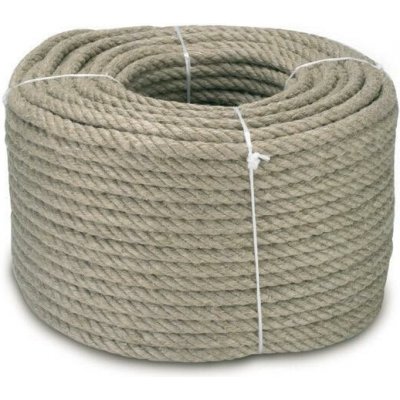 Jutové lano 4 pramenné (svazek), 20mm – Zboží Mobilmania