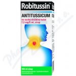 DOMACO Robitussin Antitussi.suchý kaš.7,5mg/5 ml sir.100 ml – Zboží Mobilmania