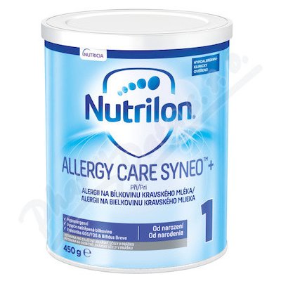 NUTRILON 1 ALLERGY CARE SYNEO+ POR PLV SOL 450G – Hledejceny.cz