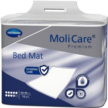 MoliCare Bed Mat Inkontinenční podložky 9 kapek 60 x 90 cm 15 ks