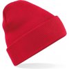 Čepice Beechfield Unisex zimní čepice B45 Classic Red