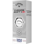 Callaway balls Chrome Soft X Low Spin TRIPLE TRACK 22 - 4-plášťové 3 ks – Zboží Mobilmania
