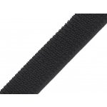 Suchý zip plyš šíře 20 mm elastický Varianta: 2 černá, Balení: 1 m – Zboží Dáma