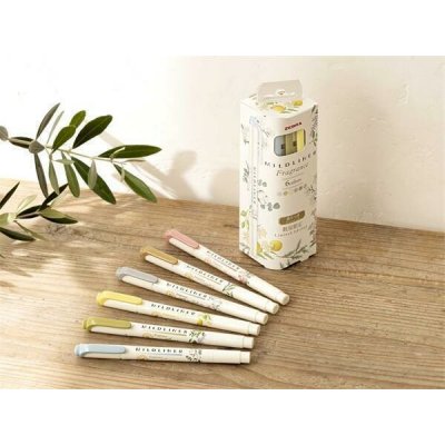 Zebra Mildliner Scented Fragrance 6 barev 82388 – Hledejceny.cz