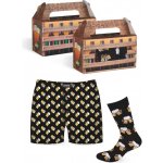 Evona dárková sada trenky a ponožky Set worker – Zboží Dáma