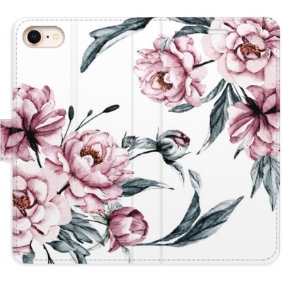 iSaprio - Apple iPhone 7 / 8 / SE 2020 / SE 2022 - Pink Flowers - kapsičky na karty – Hledejceny.cz