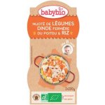 Babybio zelenina s krůtím masem a rýží 2 x 200 g – Hledejceny.cz