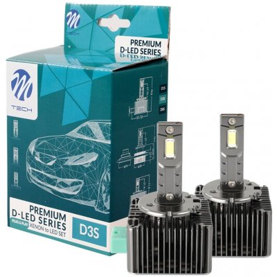 LED žárovky pro xenonové svícení - D3S, 35W, 8400lm, 55238 | Zboží Auto