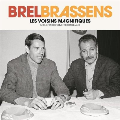 Jacques Brel & Georges Brassens - Brel Brassens - Les Voisins Magnifiques CD – Zbozi.Blesk.cz