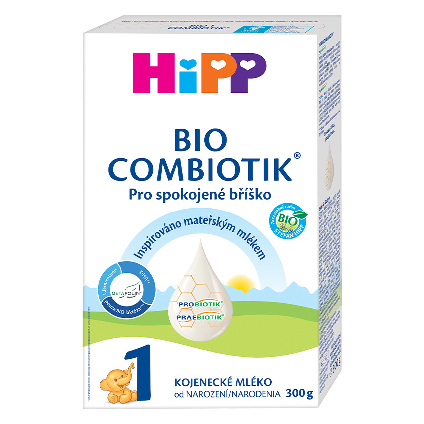 HiPP 1 BIO Combiotik 300 g od 189 Kč - Heureka.cz
