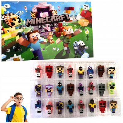 Adventní kalendář - Minecraft, samé figurky – Zboží Dáma