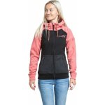 Meatfly dámská technická mikina Alisha Coral Black – Zboží Mobilmania