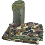 MILTEC Deka POLYFLEECE 150 x 200 s obalem WOODLAND – Zboží Dáma