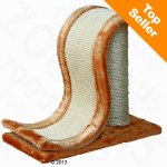 Trixie škrabadlo Vlna s kmenem na škrábání D 44 x Š 25 x V 39 cm – Hledejceny.cz