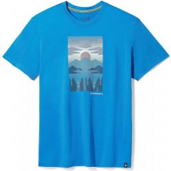 Smartwool CHASING MOUNTAINS GRAPHIC SS TEE laguna blue