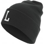 Čepice zimní MSTRDS Letter Cuff Knit Beanie L černá – Hledejceny.cz