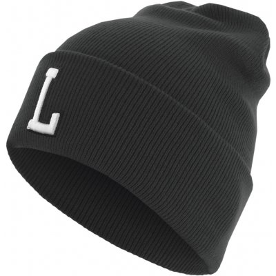 Čepice zimní MSTRDS Letter Cuff Knit Beanie L černá – Hledejceny.cz