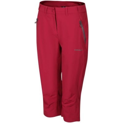 Head LODA Dámské outdoorové 3/4 kalhoty vínová – Zboží Dáma