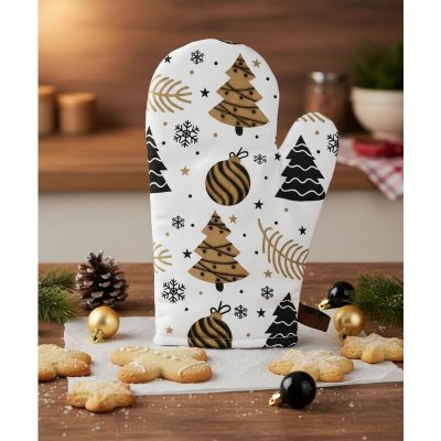 Chňapka kuchyňská, Vánoční stromeček a ozdoby – Hledejceny.cz