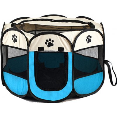 RB-nakuplevne Látková ohrádka pro psy kočky a drobná domácí zvířata 74 x 74 x 47 cm – Zboží Mobilmania