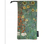 Plumeria látkové pouzdro na brýle Garden with Sunflowers Gustav Klimt – Zboží Dáma
