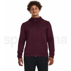 Under Armour Rival Fleece FZ Hoodie červená