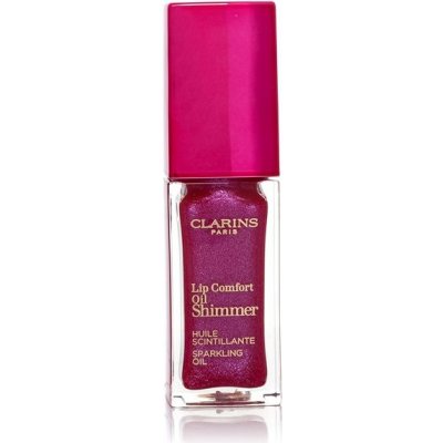 Clarins Lip Comfort Oil Shimmer olej na rty s vícerozměrným leskem 04 Intense Pink Lady 7 ml – Zbozi.Blesk.cz