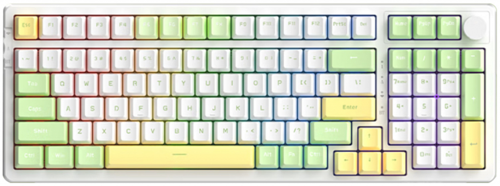 AJAZZ AK992 Seal Červená Switch RGB