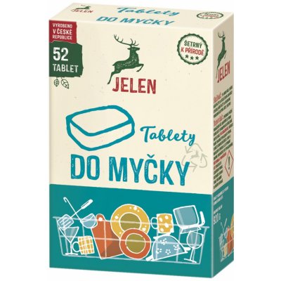 Jelen tablety do myčky 52 ks – HobbyKompas.cz