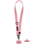 OBAL:ME NeckTag Ribbon Popruh na Telefon Pink – Sleviste.cz