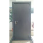 DoorHan Vchodové dveře ECO 880 x 2050 mm, levé (antique stříbro) – HobbyKompas.cz