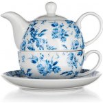 Banquet Čajová sada Blue Flower 400 + 220 ml – Zboží Dáma