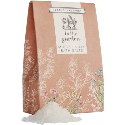 Heathcote & Ivory přírodní pečující sůl do koupele In the garden 200 g