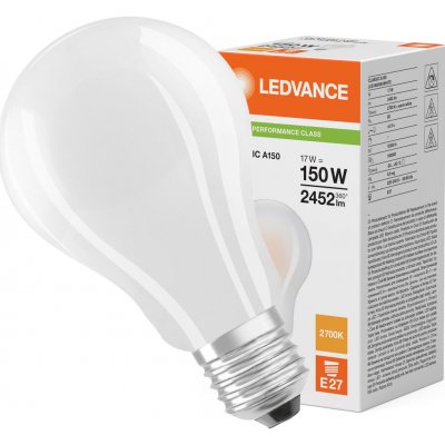 LEDVANCE LED CLASSIC A P 17W 827 Frosted E27 – Hledejceny.cz