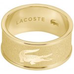 Lacoste pozlacený prsten pro muže Backhand 2040486 – Zbozi.Blesk.cz