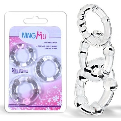 NING MU Erekční kroužky 3ks – Hledejceny.cz