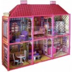 BB-Shop Domeček pro panenky s panenkou a příslušenstvím Barbie XXL