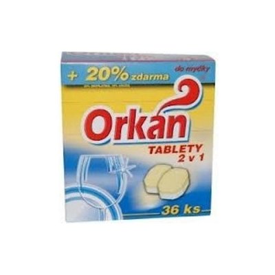 Orkán tablety do myčky 2 v 1 vůně citronu 36 ks – Zboží Mobilmania