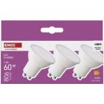 EMOS LED CLS MR16 7W60W 806Im ZQ8E43.3 3ks/bal – Hledejceny.cz