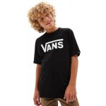 Vans classic black ehite skate tričko – Zboží Mobilmania