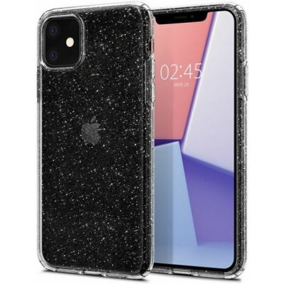 Pouzdro Spigen Liquid Crystal Glitter kryt se třpytkami iPhone 11 - čiré – Zboží Mobilmania